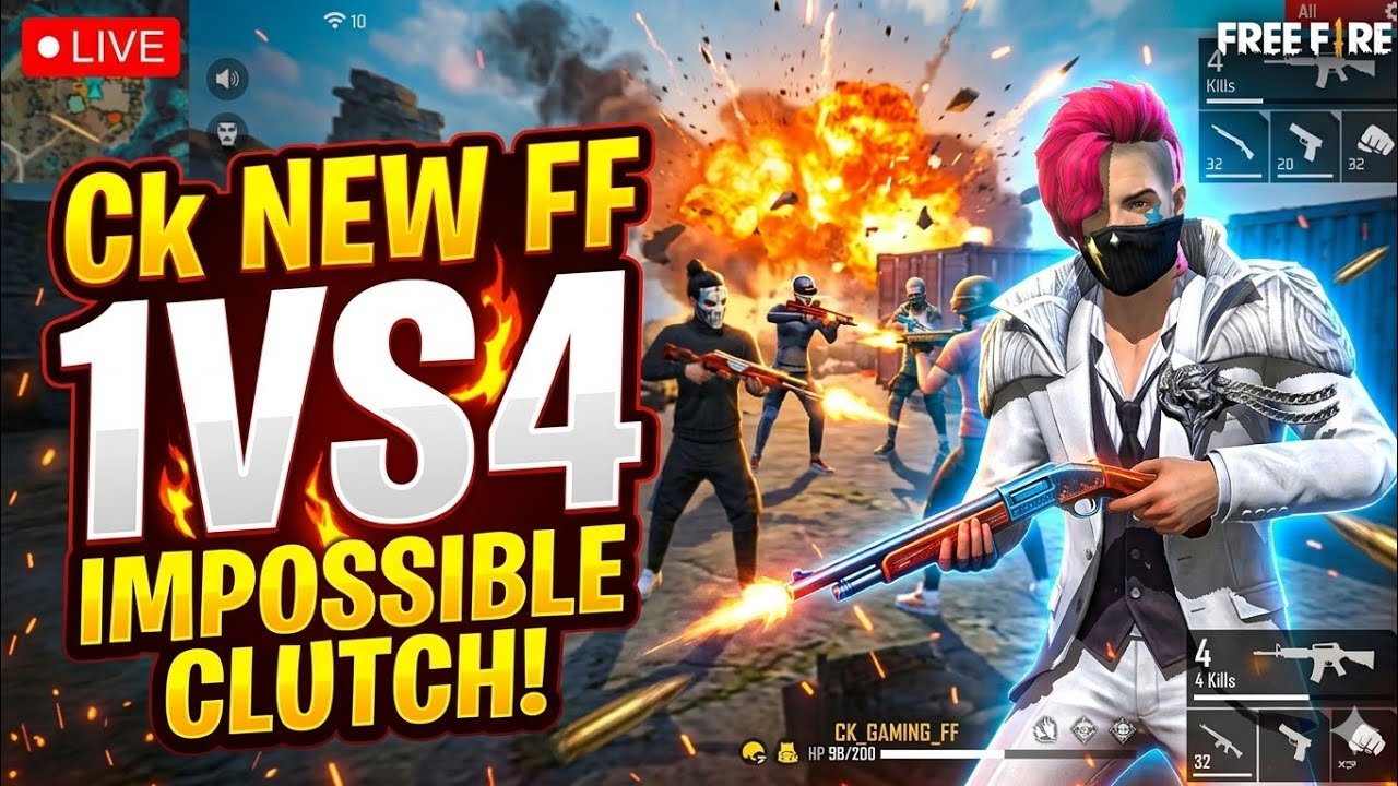 Pure Aggression! 🥵 Non-Stop 1vs4 Rush Gameplay | The Comeback is Real! 😈 1vs4 Intense Situation