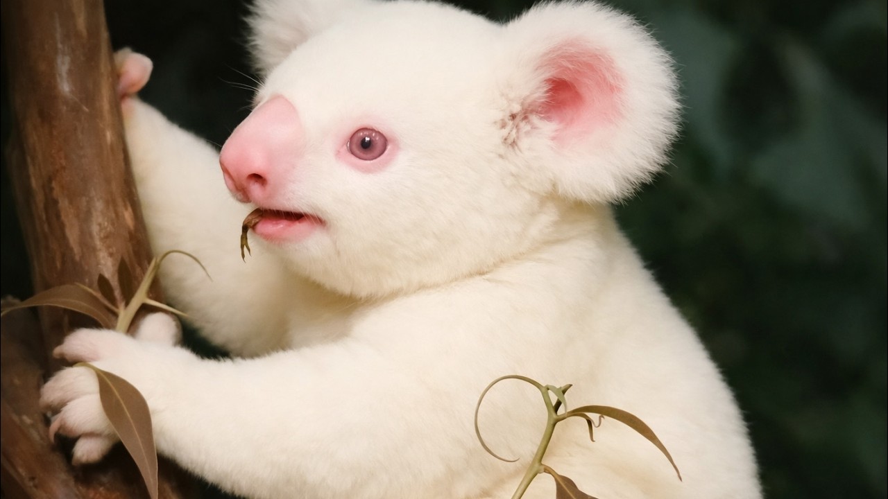 Born One in a Billion: The Rarest White Animals