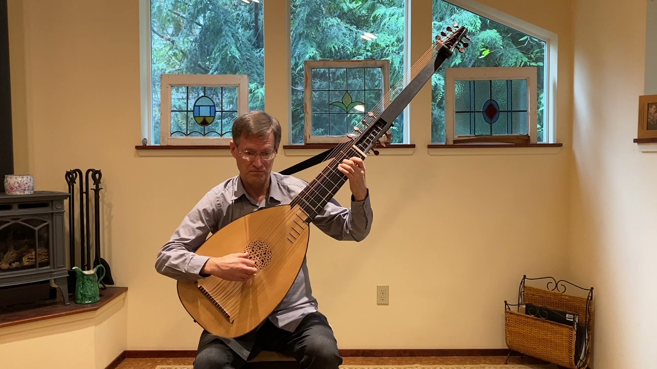 Les Barricades Mystérieuses, by François Couperin, Matt Klassen, theorbo