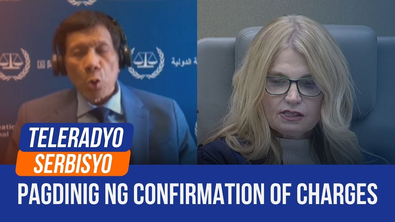 ICC sets Duterte's confirmation of charges hearing on September 23, 2025 | (14 March 2025)