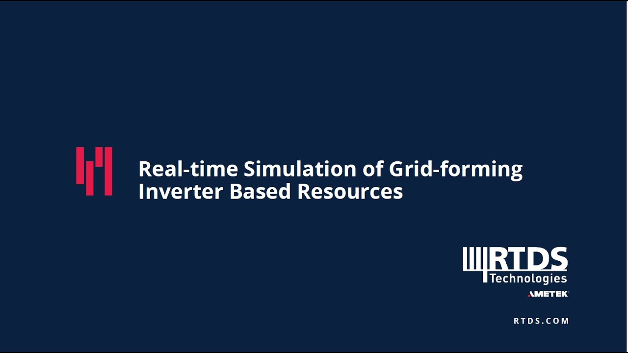 Real-time Simulation of Grid-forming Inverter-based Resources