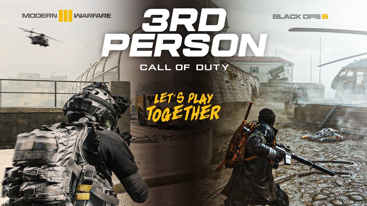 3RD PERSON Mode in Call of Duty - Gameplay That Many Want!