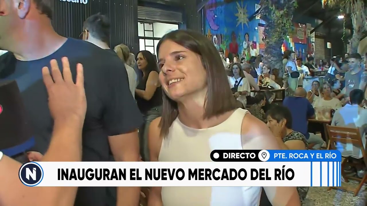 inauguran el nuevo Mercado del Río  - TELEFE ROSARIO