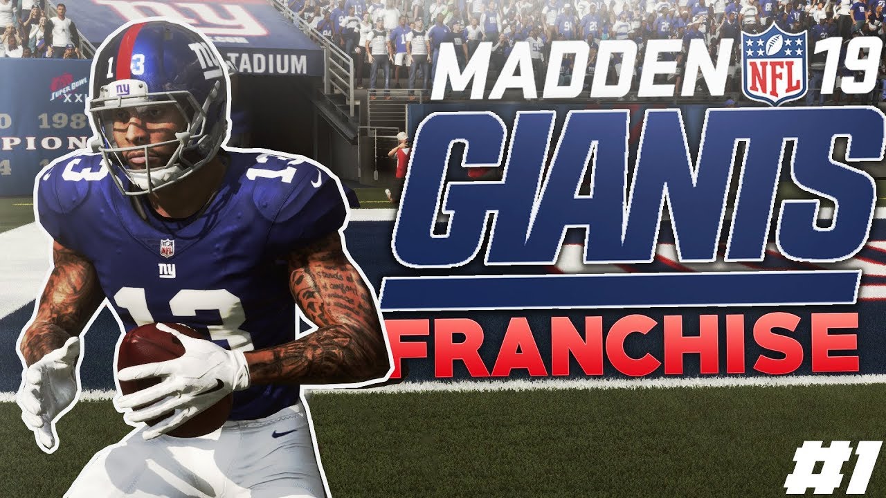 Madden 19 New York Giants Franchise Ep. 1 | Starting the Rebuild