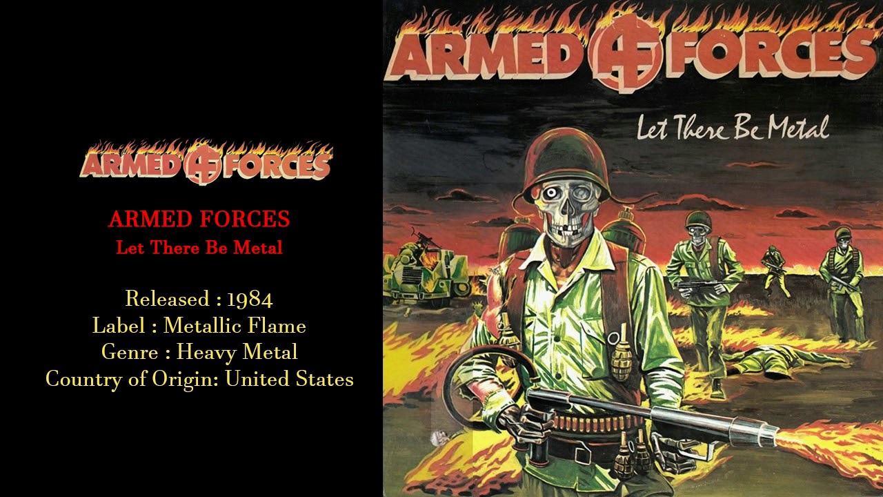 Armed Forces (United States) - Let There Be Metal (Full EP) 1984
