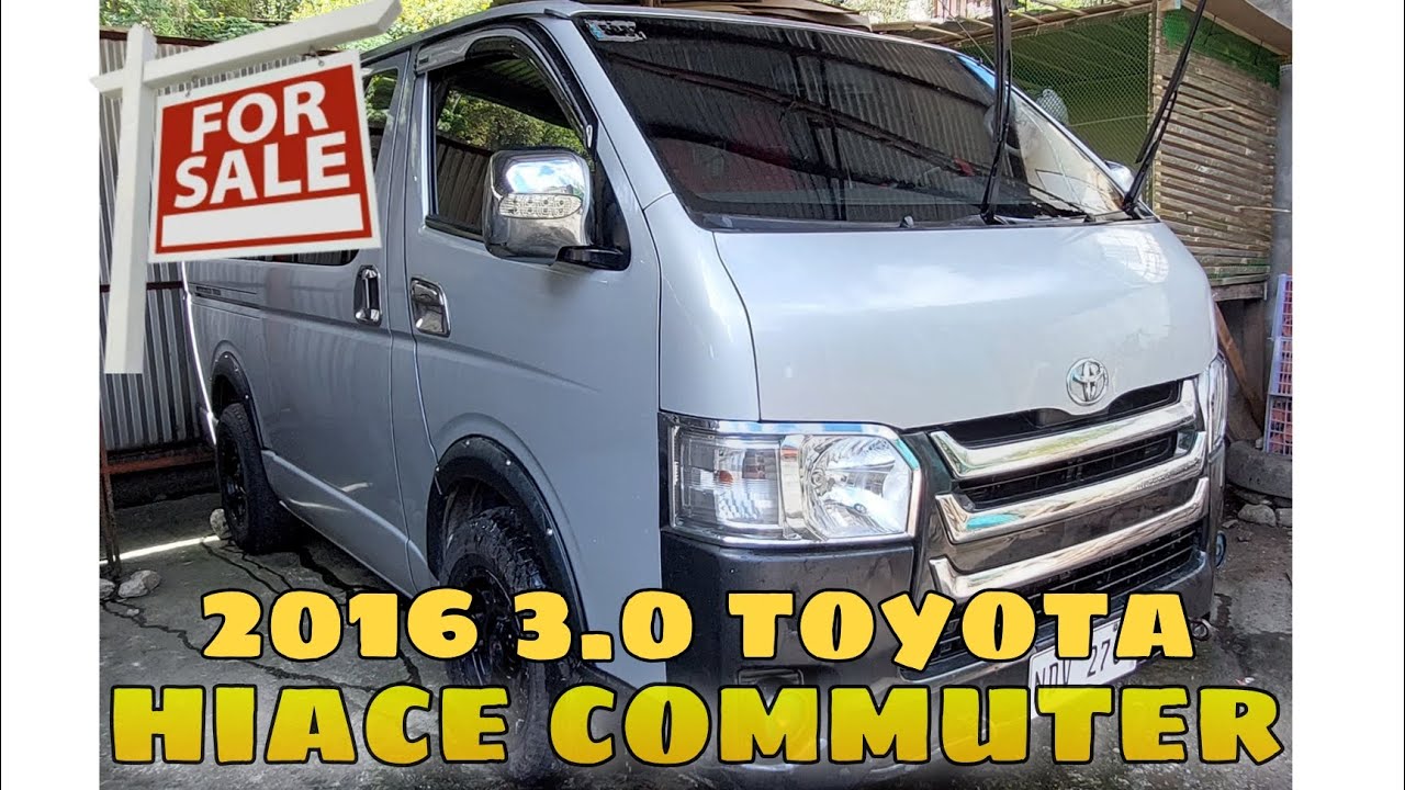 Toyota hiace commuter 2016 3.0 Benta na natin agad!#forsale #buynsell #cars #secondhand #vanforsale