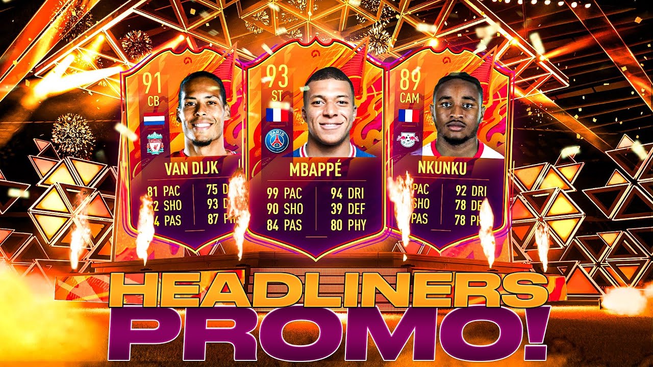 FIFA 22 LIVE - HEADLINERS TEAM 2!!! - FUT CHAMPS - FUT CHAMPS REWARDS -  FIFA 22