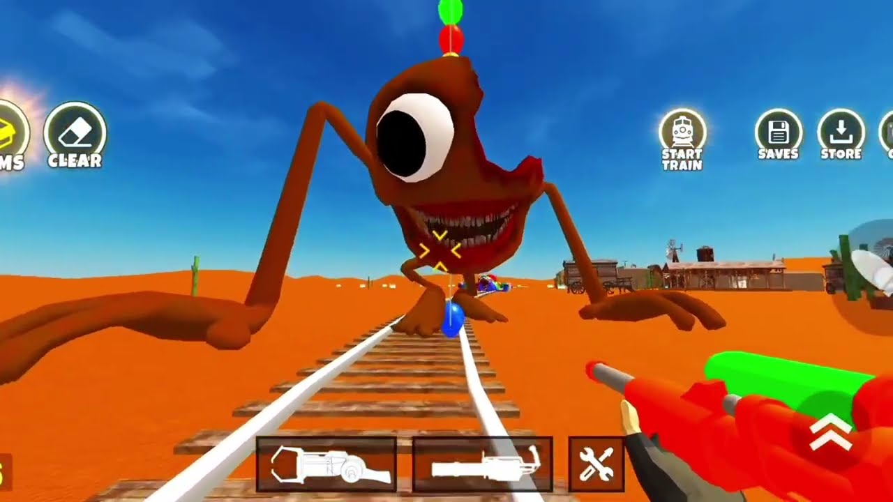 Nexbots in playground mod New updates gogo gaga Boss VS CRABTANIC & DEEP SEA FISH ROCK MONSTER #3d 