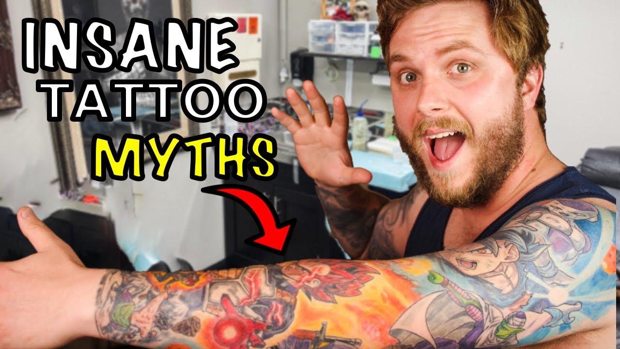 Debunking 10 Of The Most INSANE Tattoo Myths On The Internet!