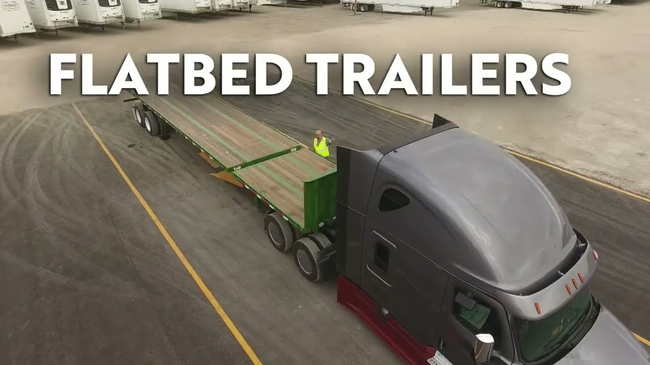 Flatbed Semi Trailers for Lease/Rent | Premier Trailer Leasing
