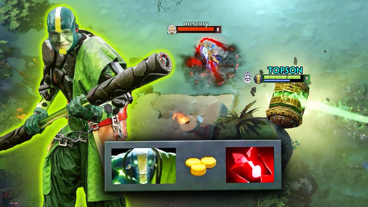 How Topson plays the NEW EARTH SPIRIT on MID