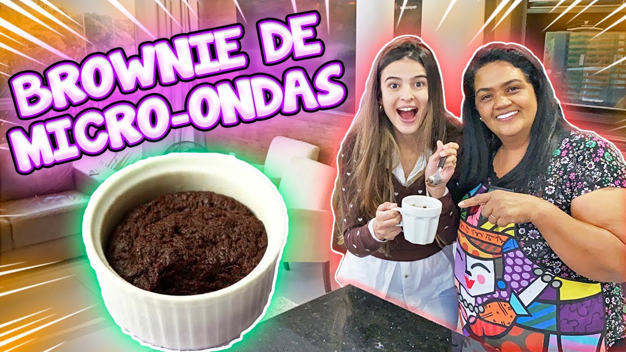 BROWNIE DE MICRO-ONDAS !!!