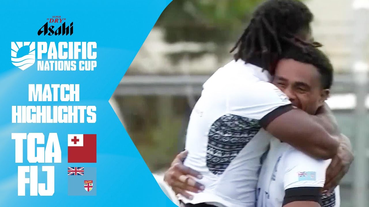 Pacific Perfection! ⭐ | Tonga v Fiji | Asahi Super Dry Pacific Nations Cup | Match Highlights