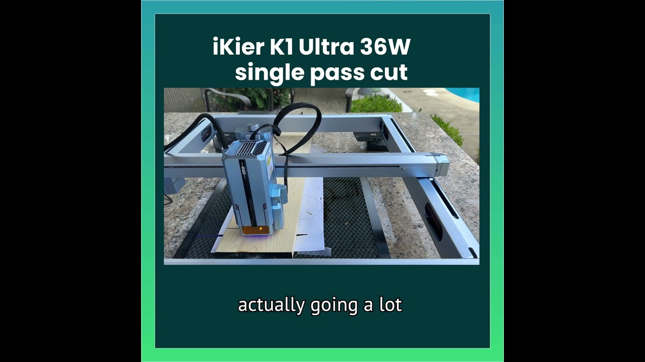 IKIER K1 ULTRA 36W SINGLE PASS CUT