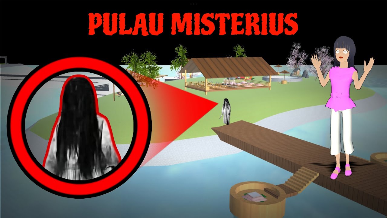 Yuta Dan Mio Pergi Liburan Ke Pulau Terpencil Ketemu Hantu || Sakura School Simulator