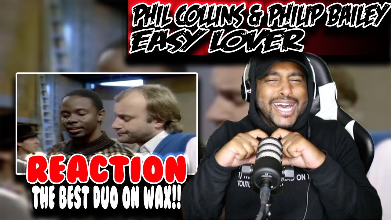 First Time hearing Phil Collins & Philip Bailey ( EASY LOVER ) | Reaction