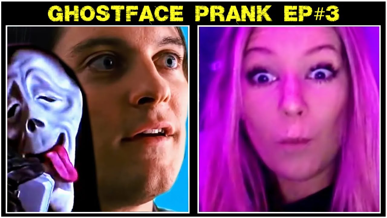 SCREAM Prank Ep3 (Trolling Strangers as Scary Movie Ghostface on Omegle)