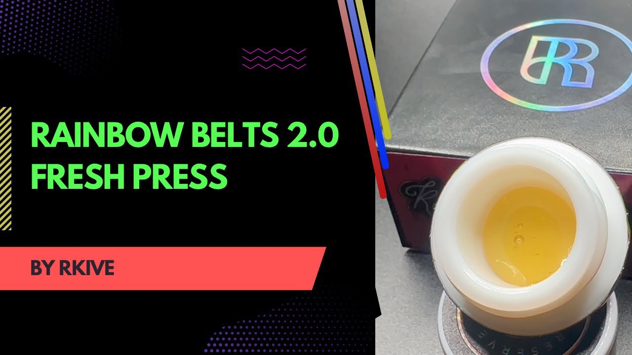 Rainbow Belts 2.0 Fresh Press by Rkive Review