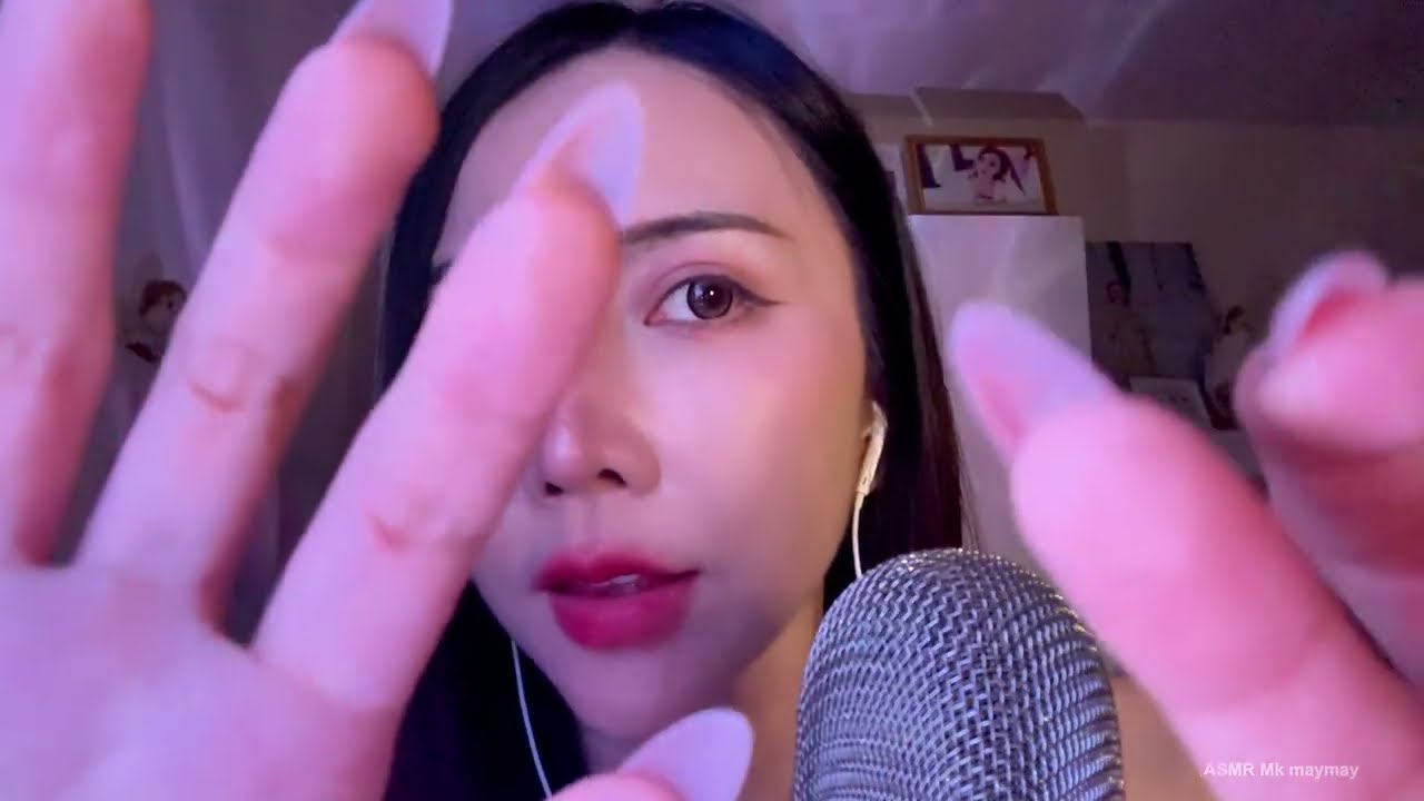 ASMR  & Hand Movement เสียงปากเคาะจอ+เล่นกล้อง