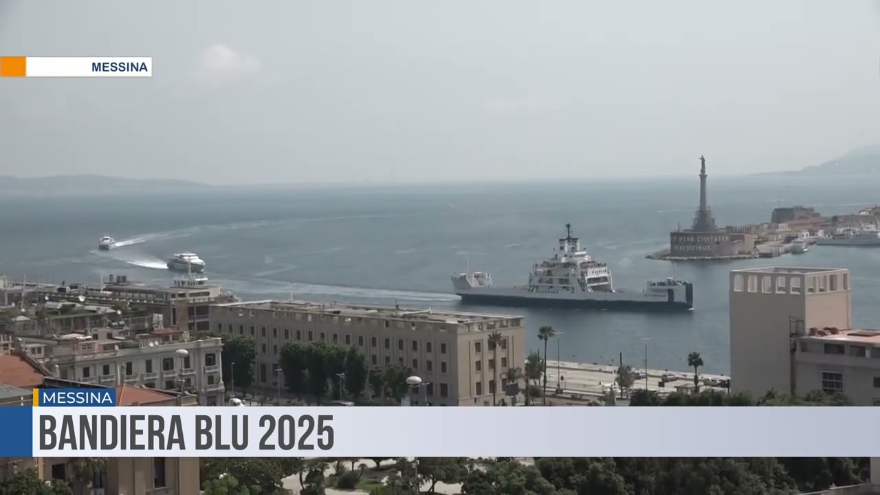 Messina conquista la bandiera blu 2025