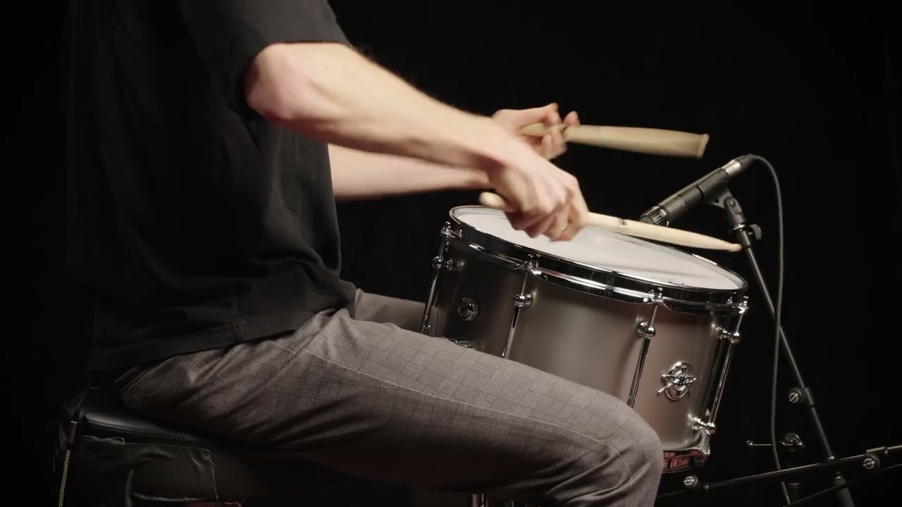 The Dunnett Classic 8 x 14 Titanium snare drum