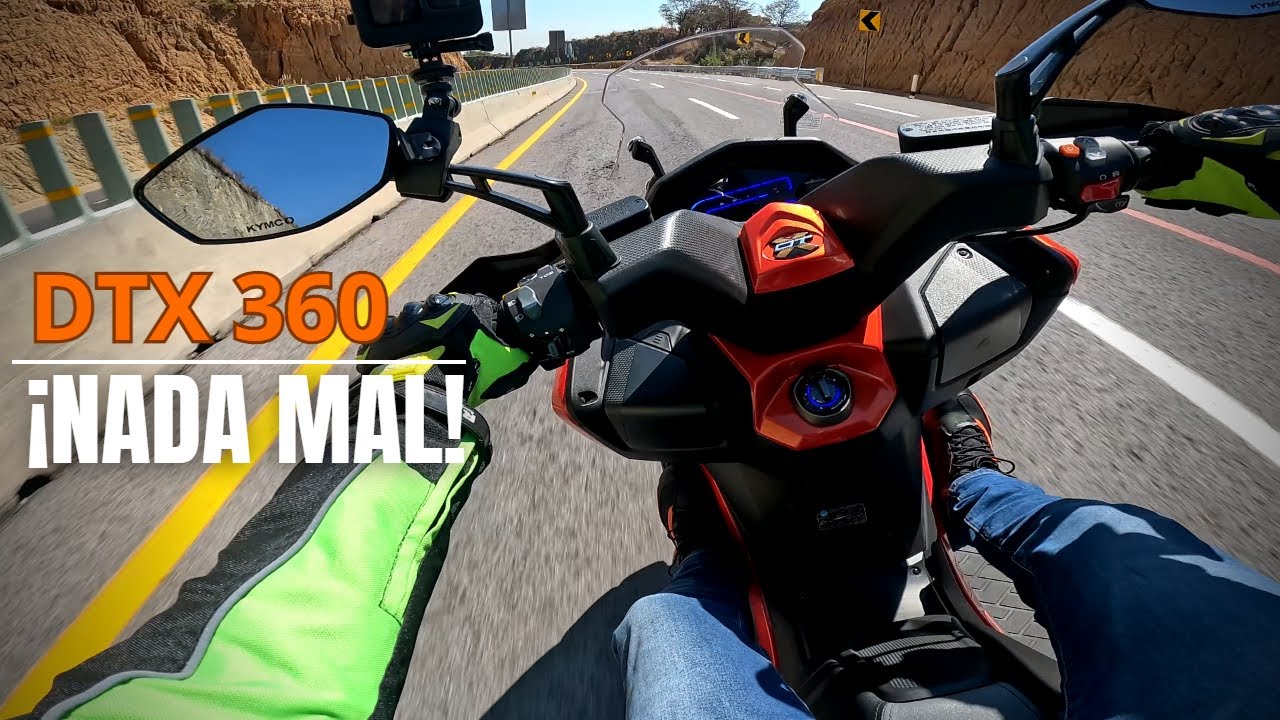 Kymco DTX 360 Prueba/Top Speed