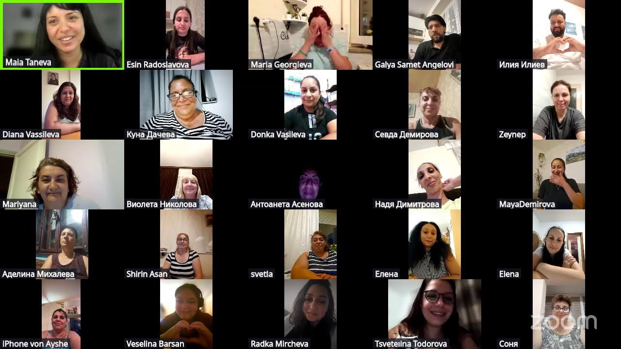 Zoom Meeting von Maia Taneva