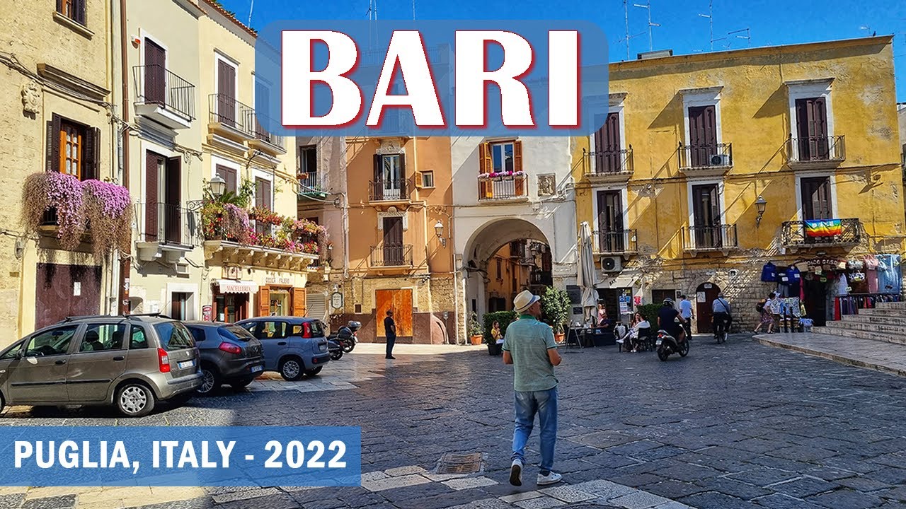 Bari, Italy - Walking tour in Bari, capital of Apulia - 2022