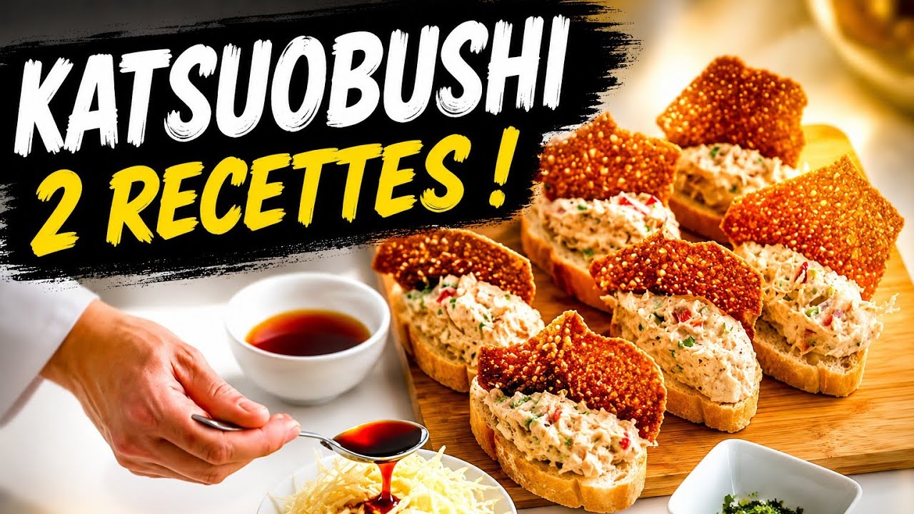 Rillettes de Katsuobushi | Vinaigrette Tosazu | Recette Japonaise