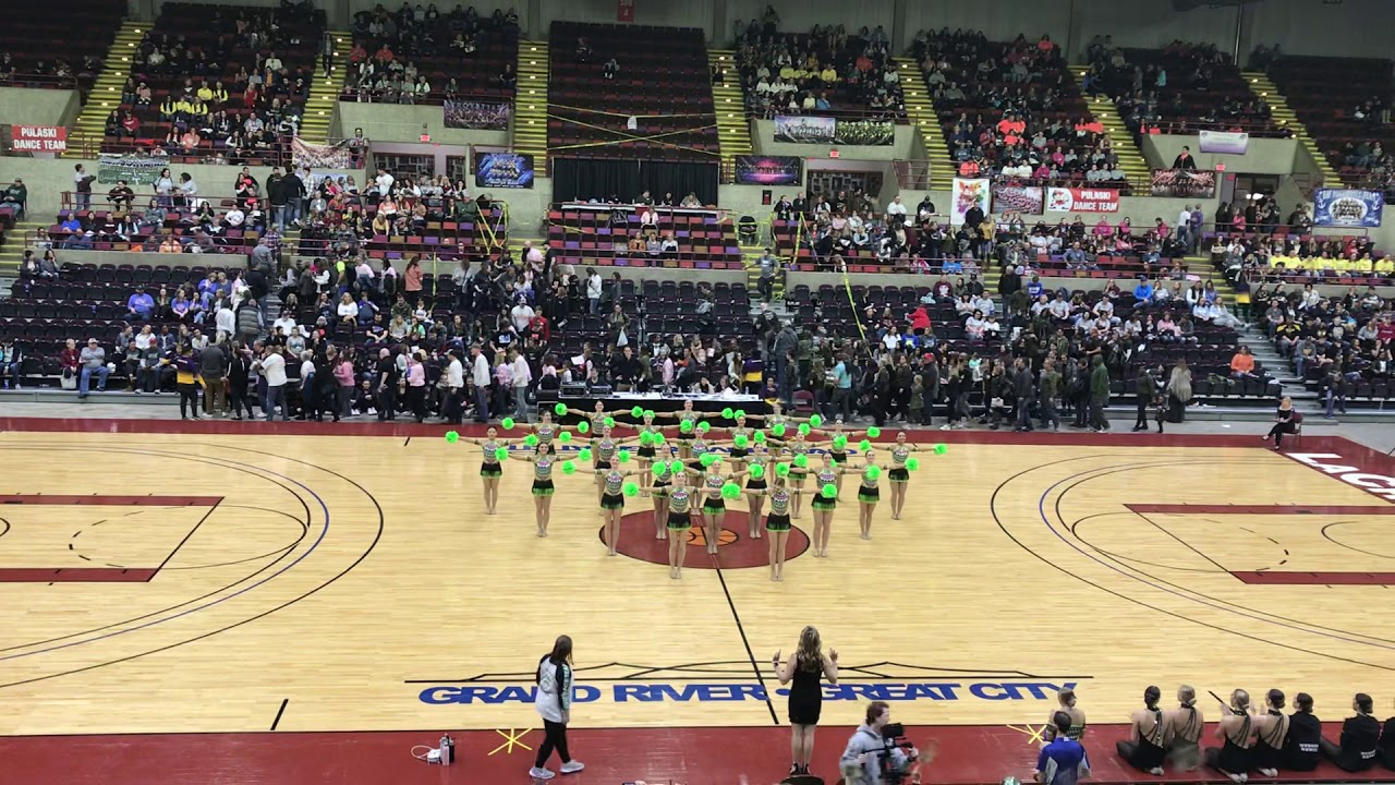 D.C. Everest Dance Team State Pom 2020