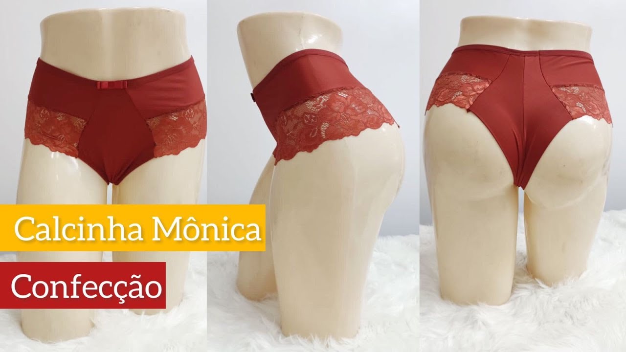 Calcinha Mônica #confeccao