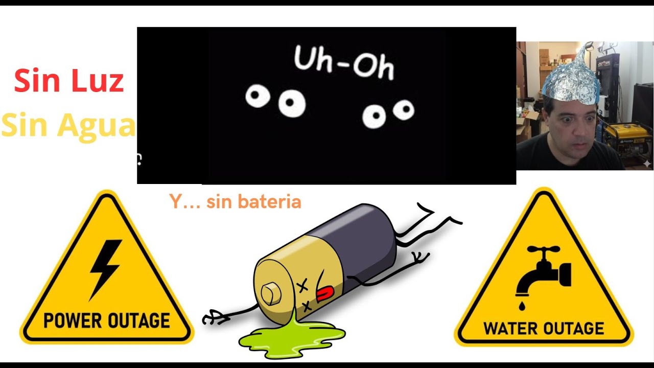 Power, water and battery outage (kaputt)