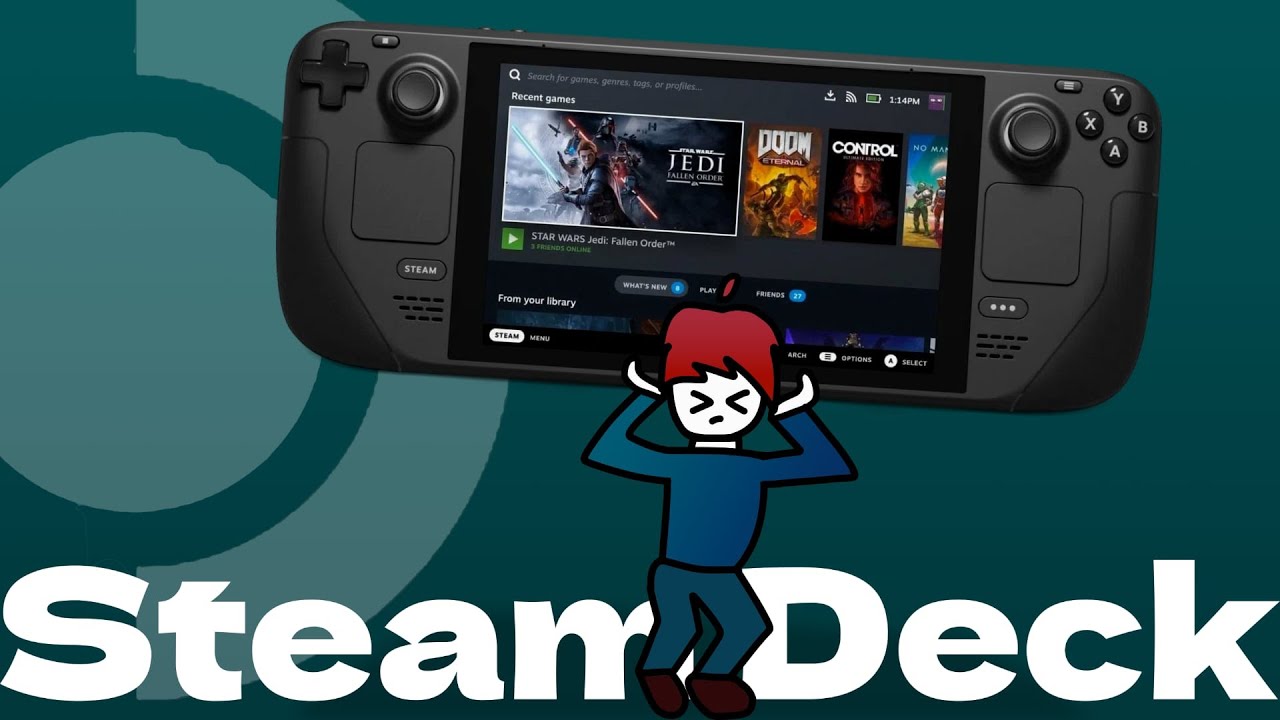 Мой Steam Deck - SEREGASONIC