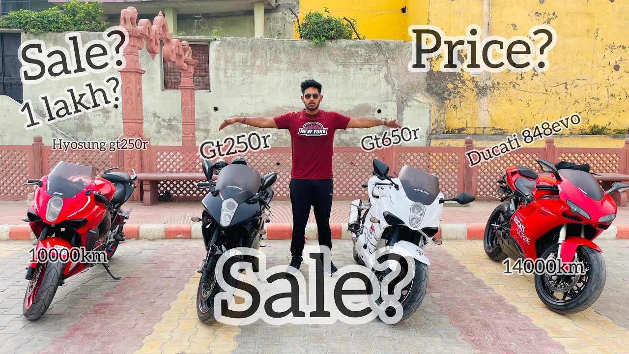 Superbikes for sale | hyosung | ducati for sale | 1 lakh rupees | In Mathura | MTR Riders