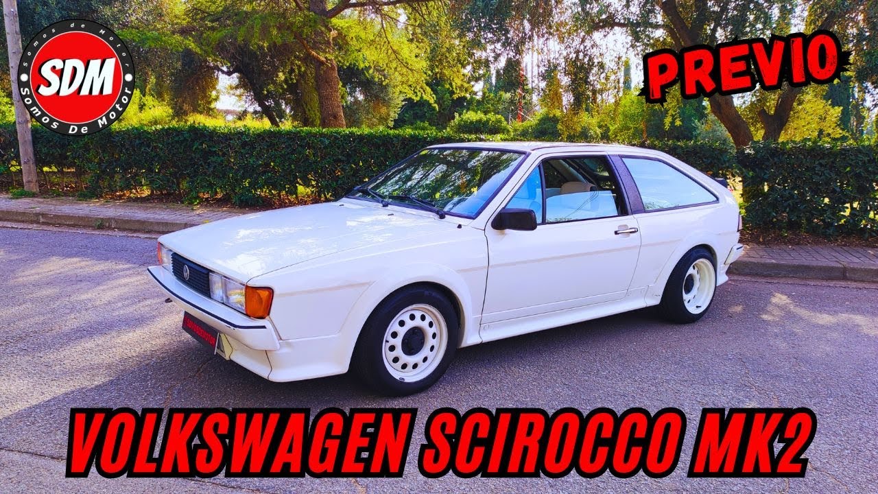 ¡BOMBA OCHENTERA! Llega el VW Scirocco Mk2: ¿El Coche MÁS COOL de los 80? (PREVIO Exclusivo)