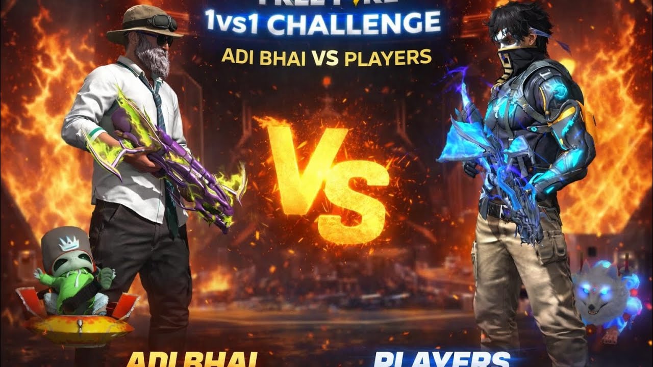 ADI BHAI VS FOUR FLAG GAMER🤡🤡 #freefire #gaming #gamer #youtubar #castom #hedshort #long #vedeo