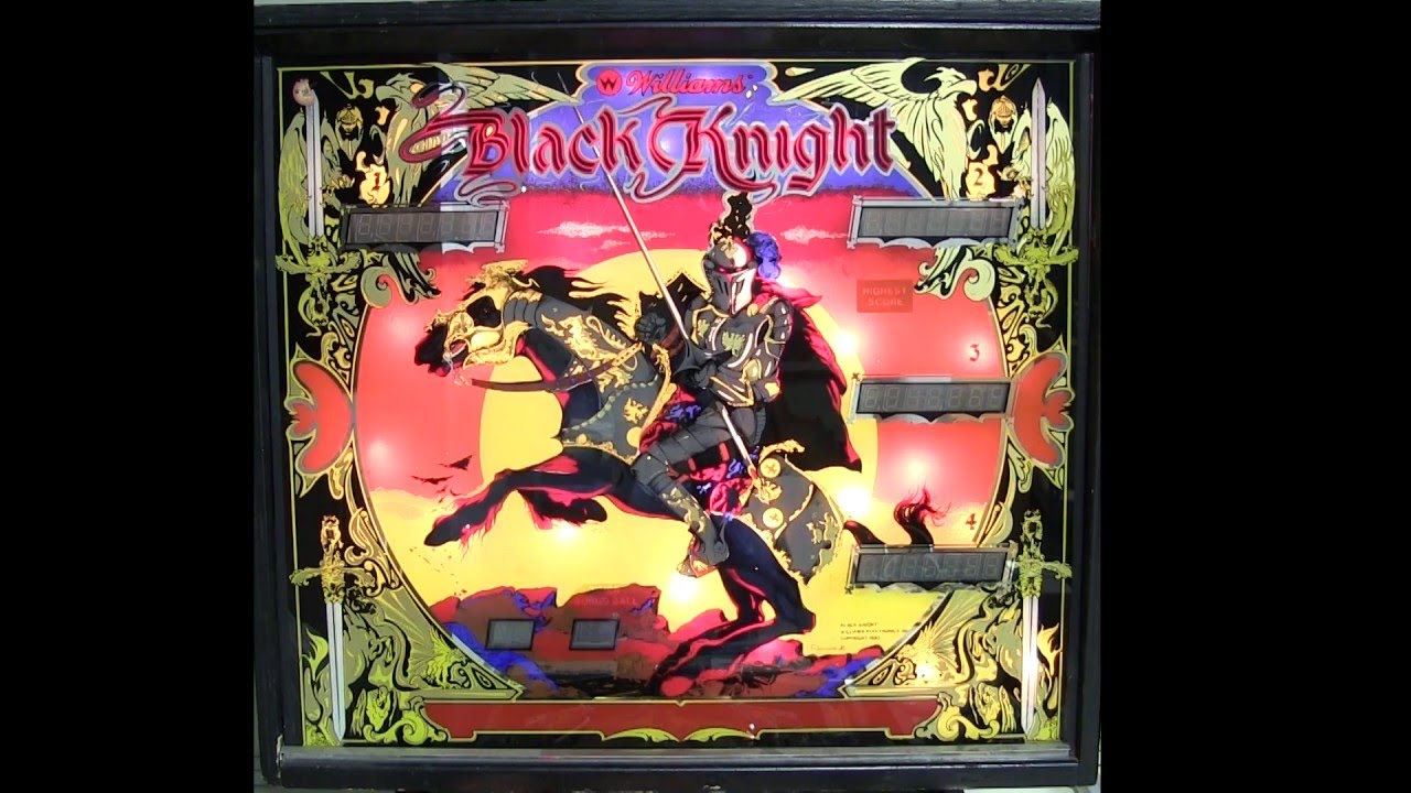 Williams Black Knight Pinball Machine