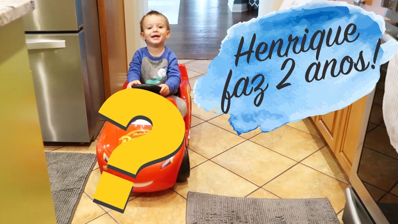 MUITAS SURPRESAS DE ANIVERSÁRIO! HENRIQUE FAZ 2 ANOS - FLAVIA CALINA