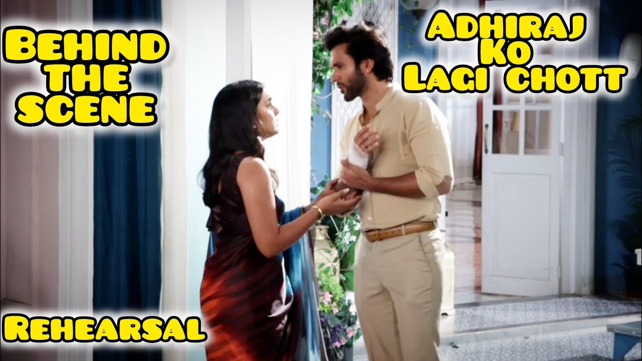 kavya- ek jazbaa ek junoon | on location kavya ko adhiraj ke liye hui tension | rehearsal on set |