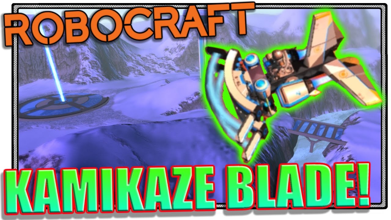 Robocraft Ship Design - Troll Blade (Robocraft Gameplay)