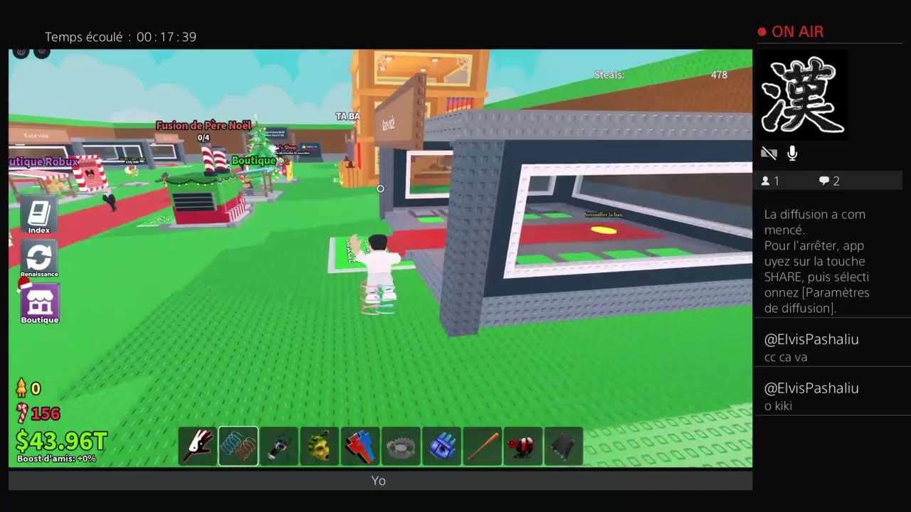 Live steal a brainrot venez svp