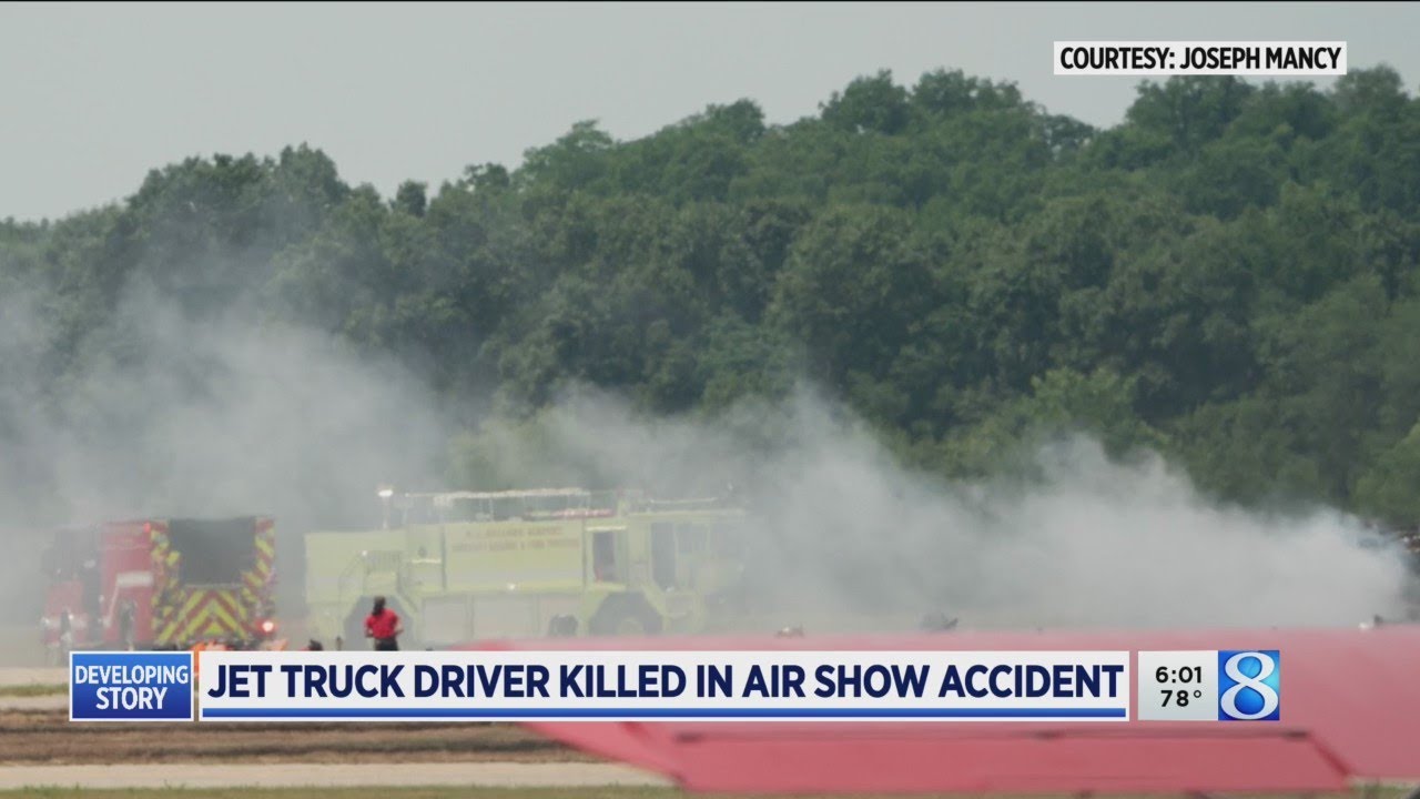 Jet truck driver killed in air show accident