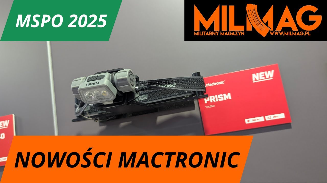 MSPO 2025 | Nowości Mactronic i sprzęt „W międzyczasie”