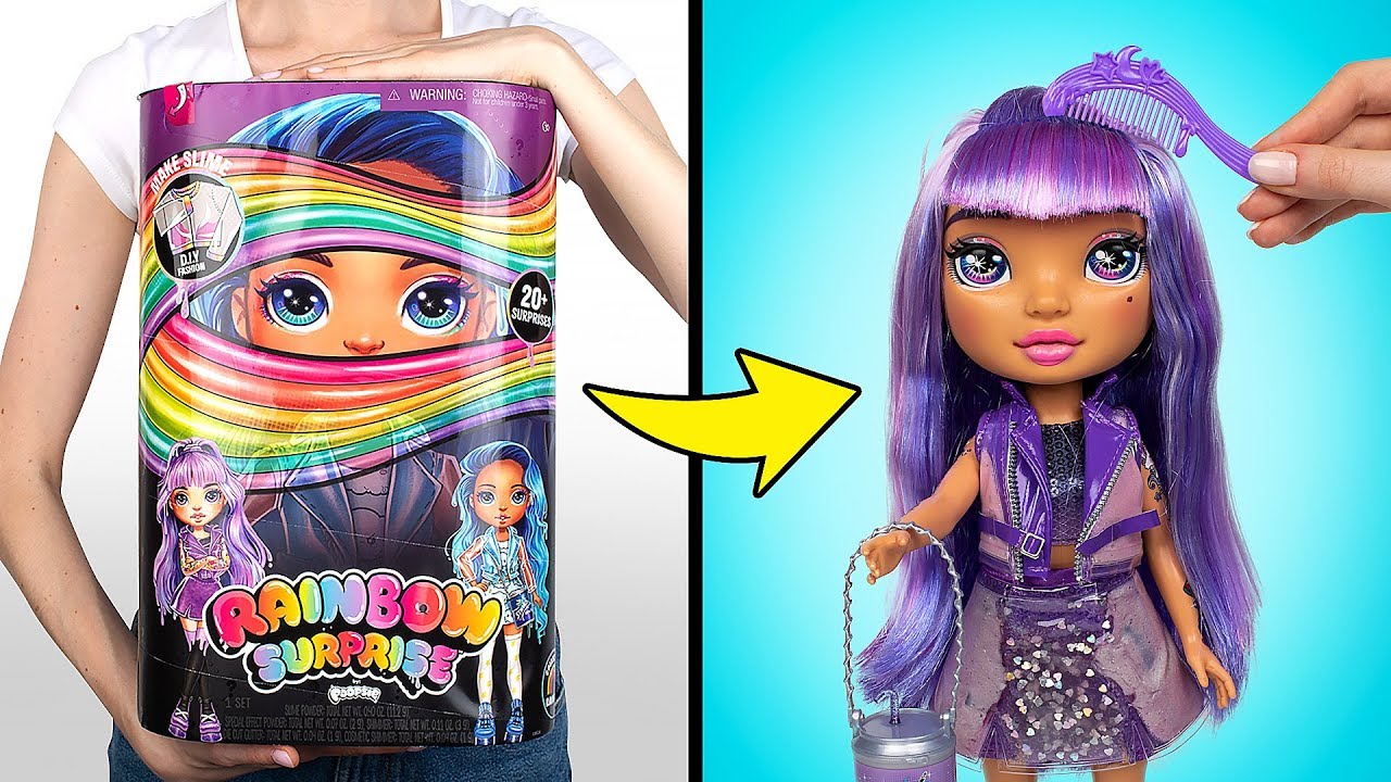 Un Nuovo Unboxing!  Perky Slime Outfit per Amethyst Rae Poopsie 🌈👗