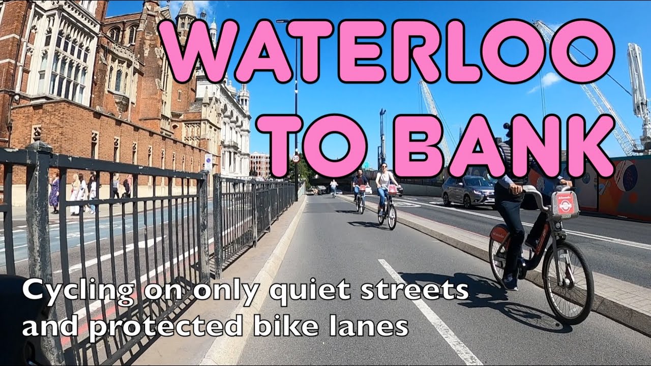 The easy way to cycle from Waterloo to Bank in under 15 minutes