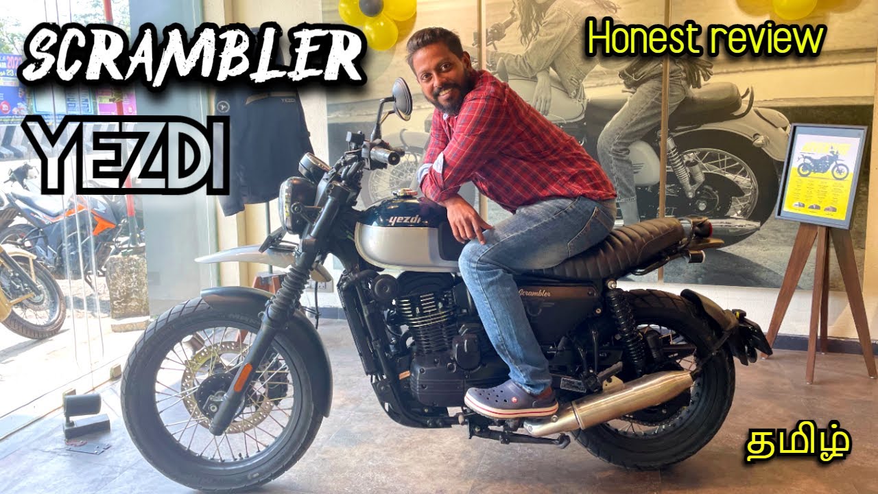 YEZDI SCRAMBLER My Honest Ride Review in Tamil | This one in my bedroom 😍