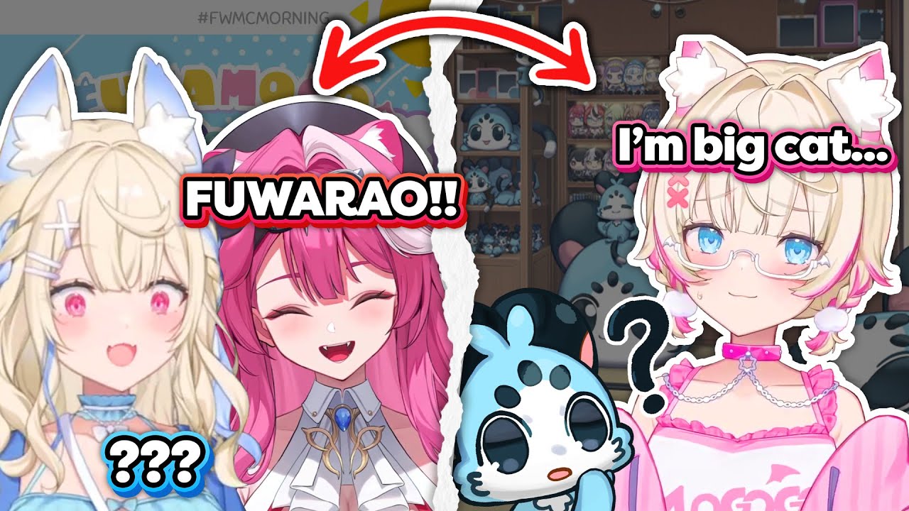 Raora replaced Mococo as Fuwawa's new sister. Mococo is now a big pink car