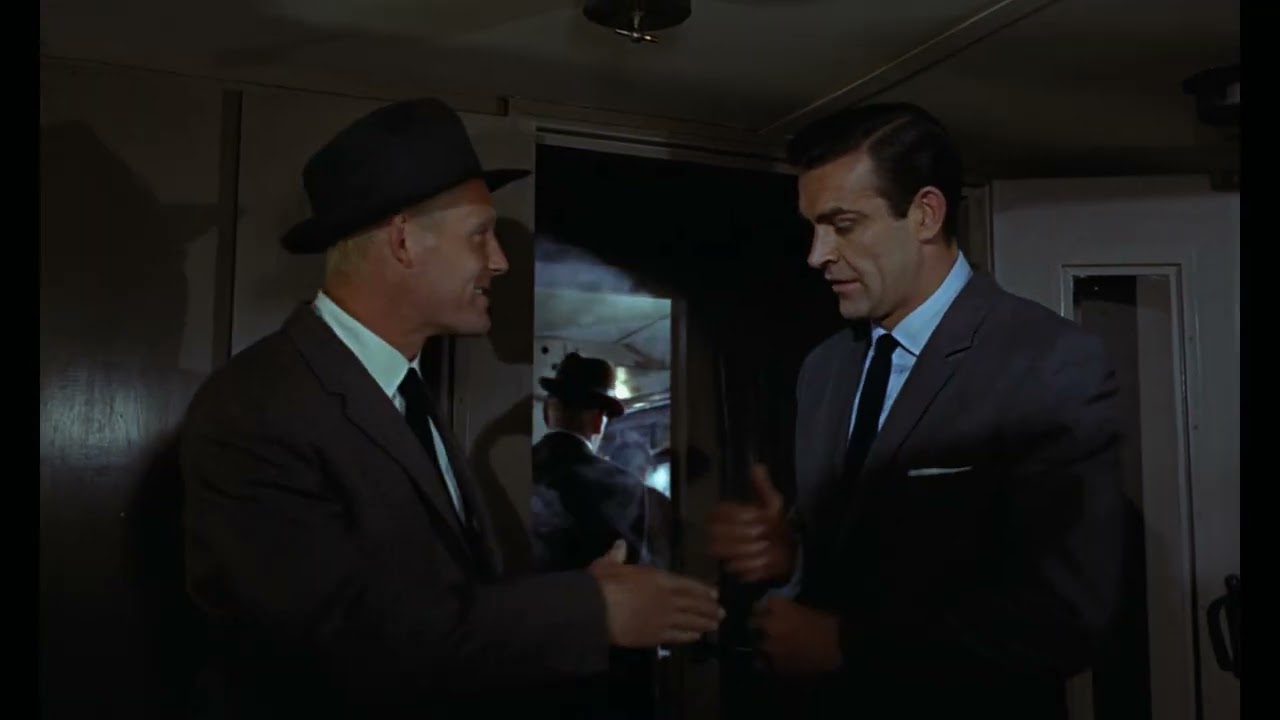 Bond Meets Captain Nash (Red Grant) | FROM RUSSIA WITH LOVE