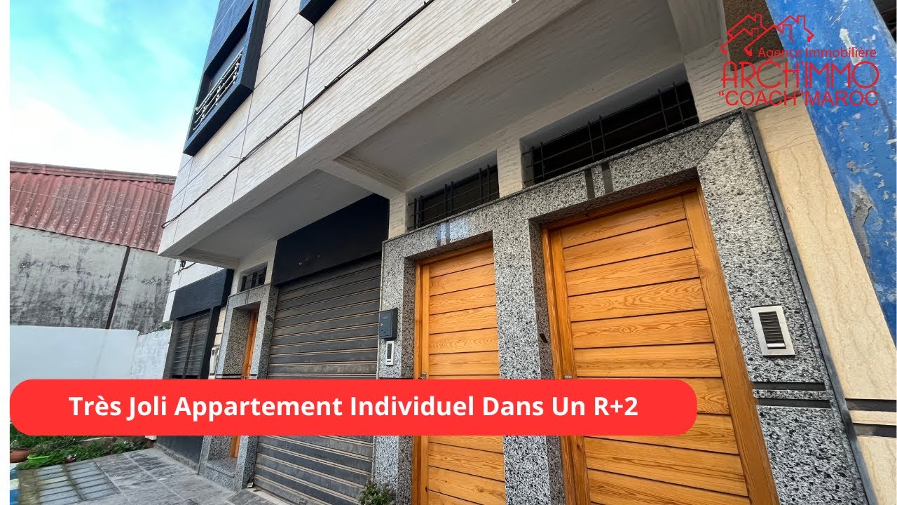Très Joli Appartement Individuel Dans Un R+2