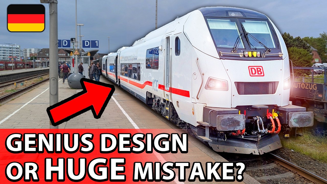 I Tried Germany&rsquo;s STRANGE New High-Speed Train (Bizarre Design...)